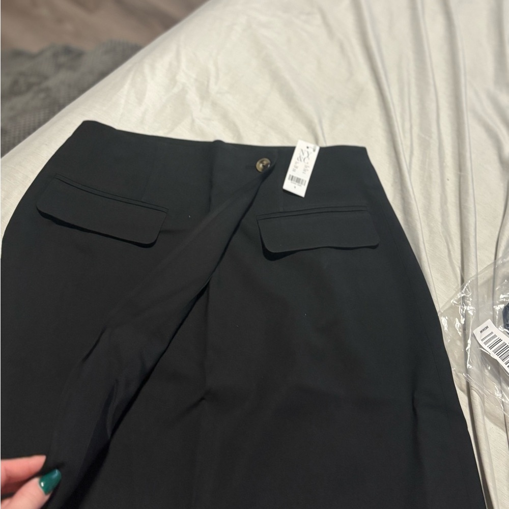 Black High-Waisted Skirt